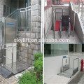 Electric wheelchair lift seat